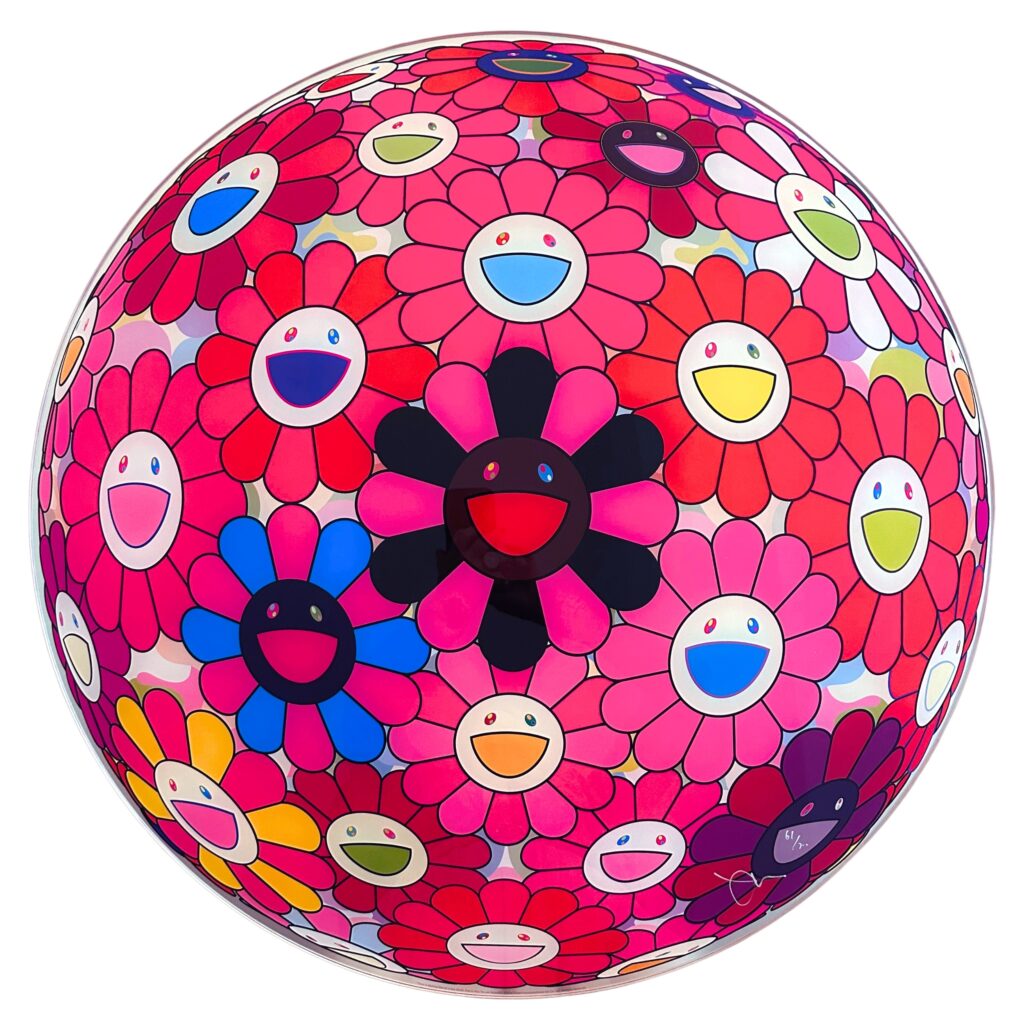 takashi murakami flower ball galerie paul janssen