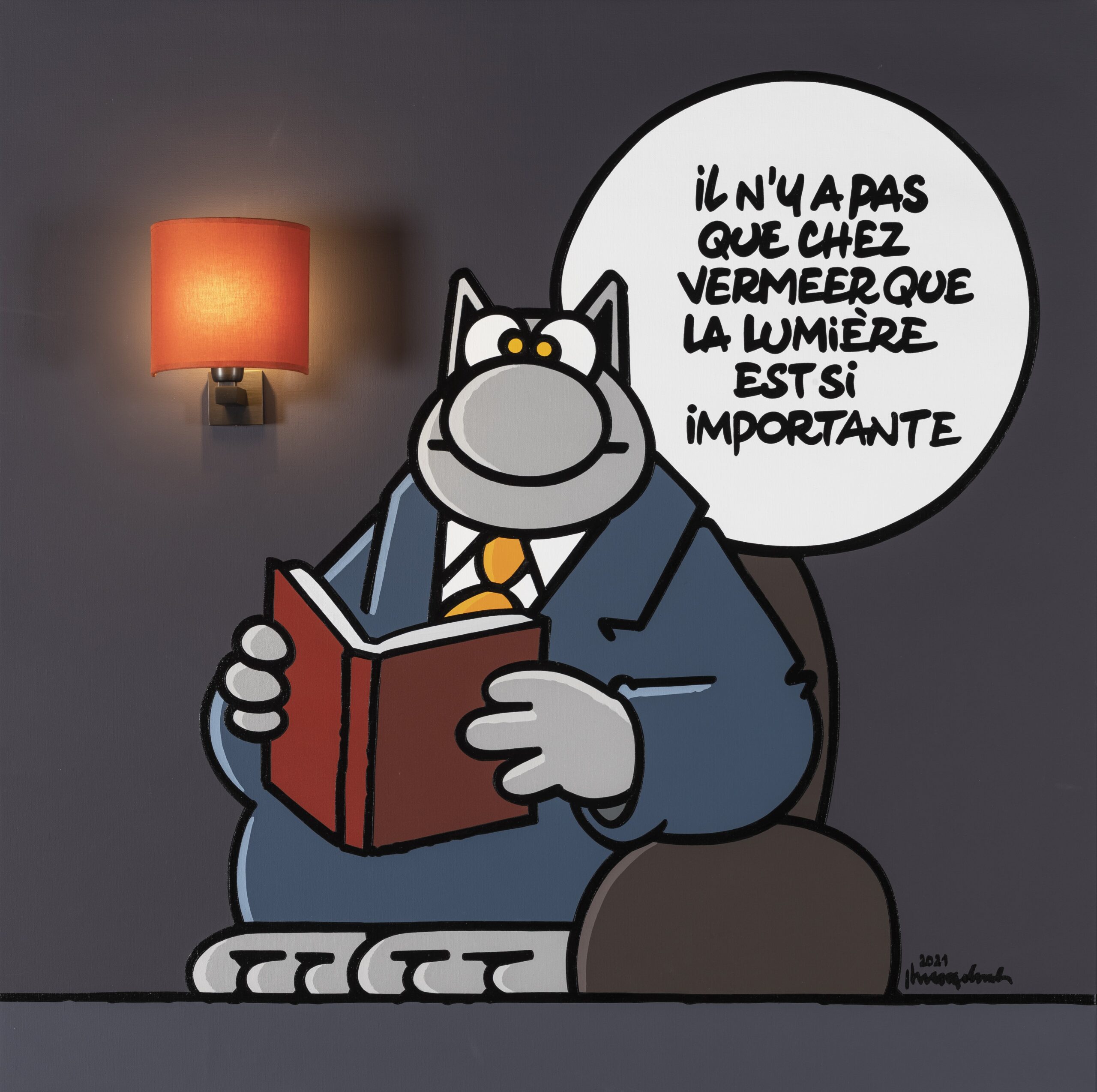 LE CHAT PHILIPPE GELUCK LIMITED EDITION